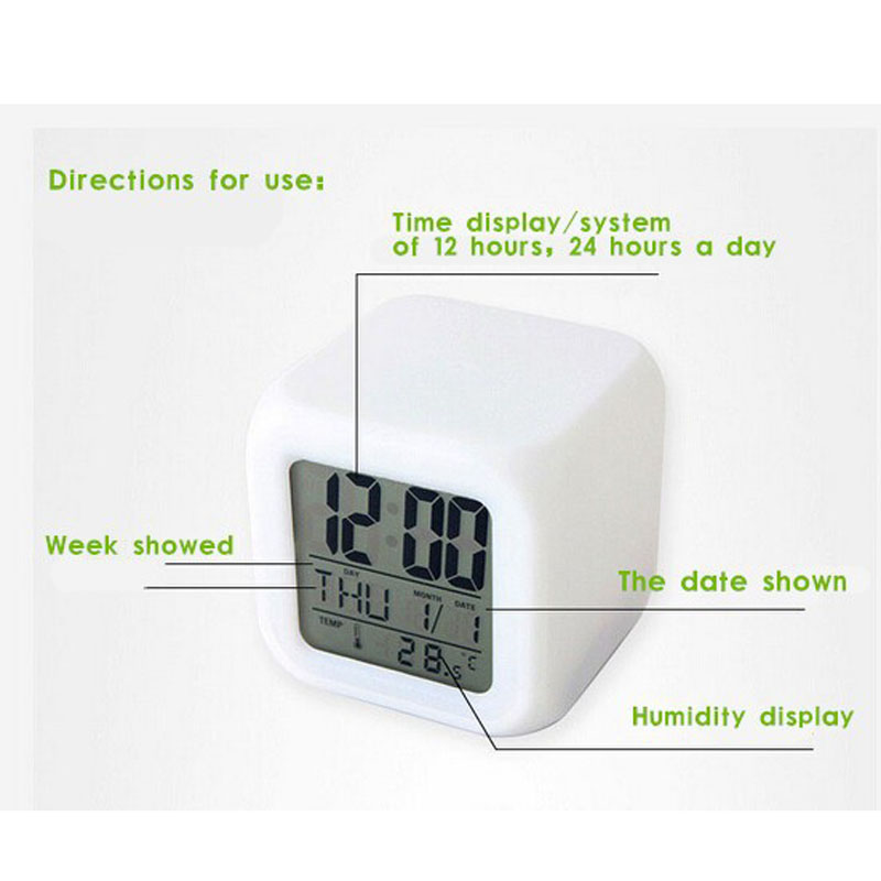 Husky LED Alarm Clock