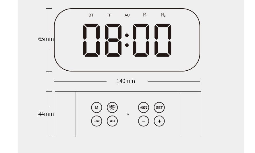 LED Digital Alarm Clock