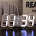 3D Digital Wall Clock