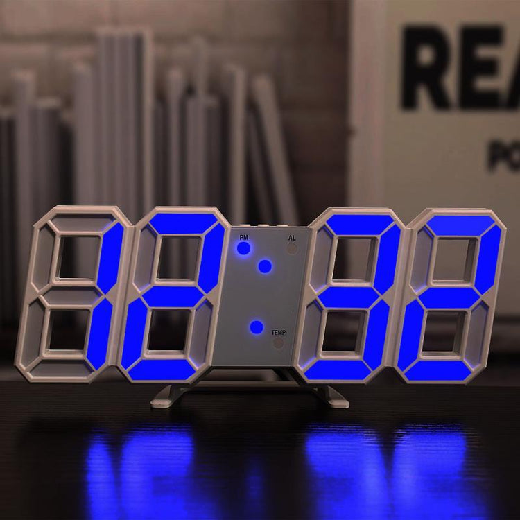 3D Digital Wall Clock