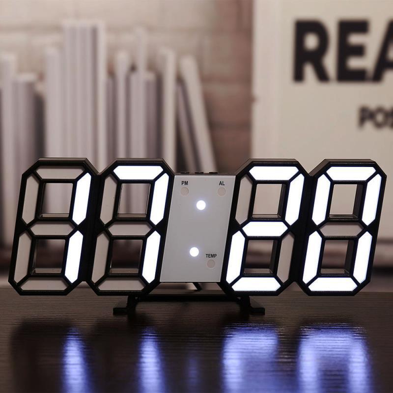 3D Digital Wall Clock