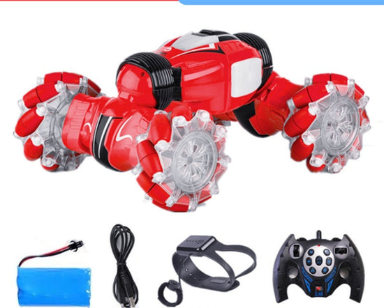 Remote Control Off-road Vehicle Gesture Induction Four-wheel Drive Distortion Climbing Stunt Car Boy Children&