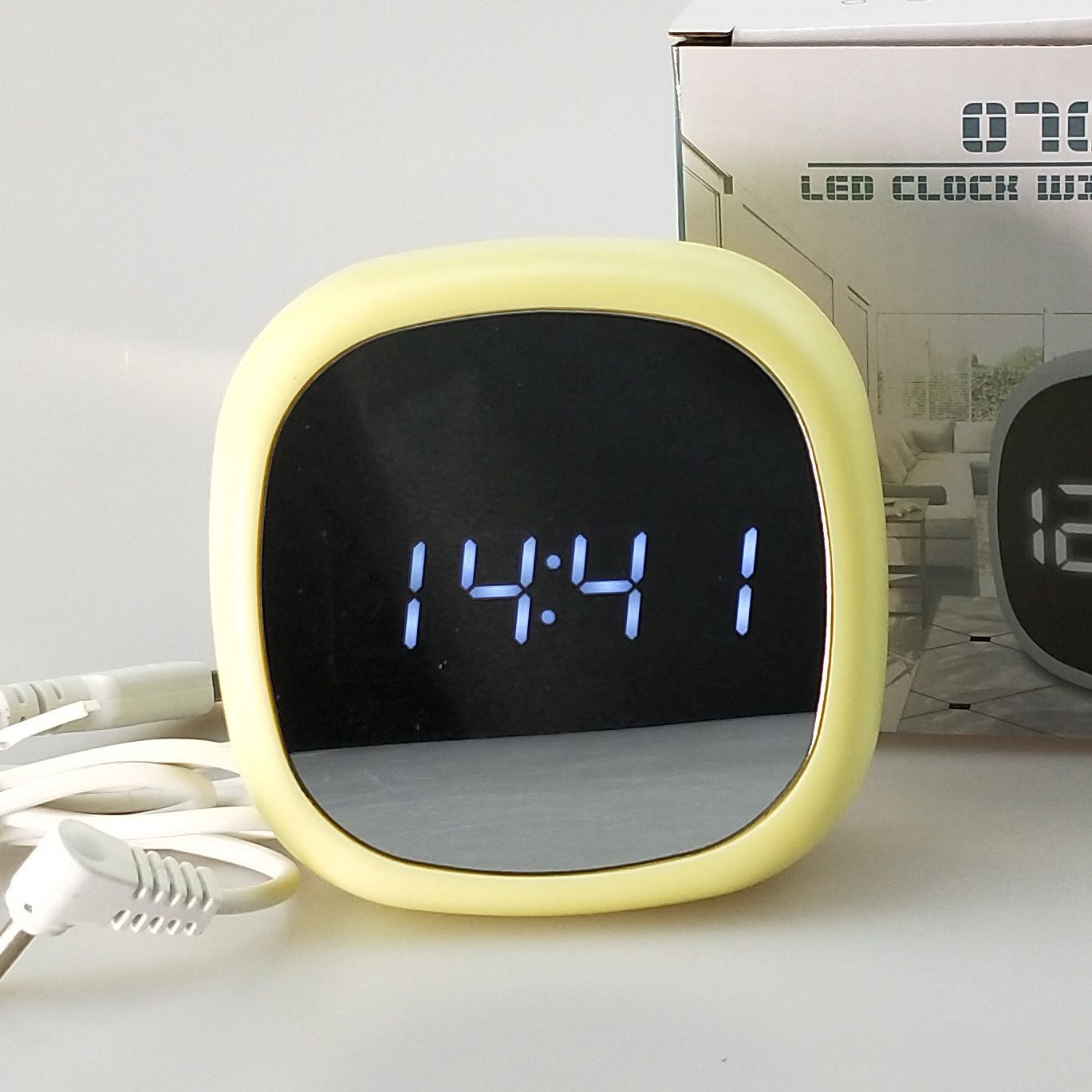 LED Makeup Mirror Clock