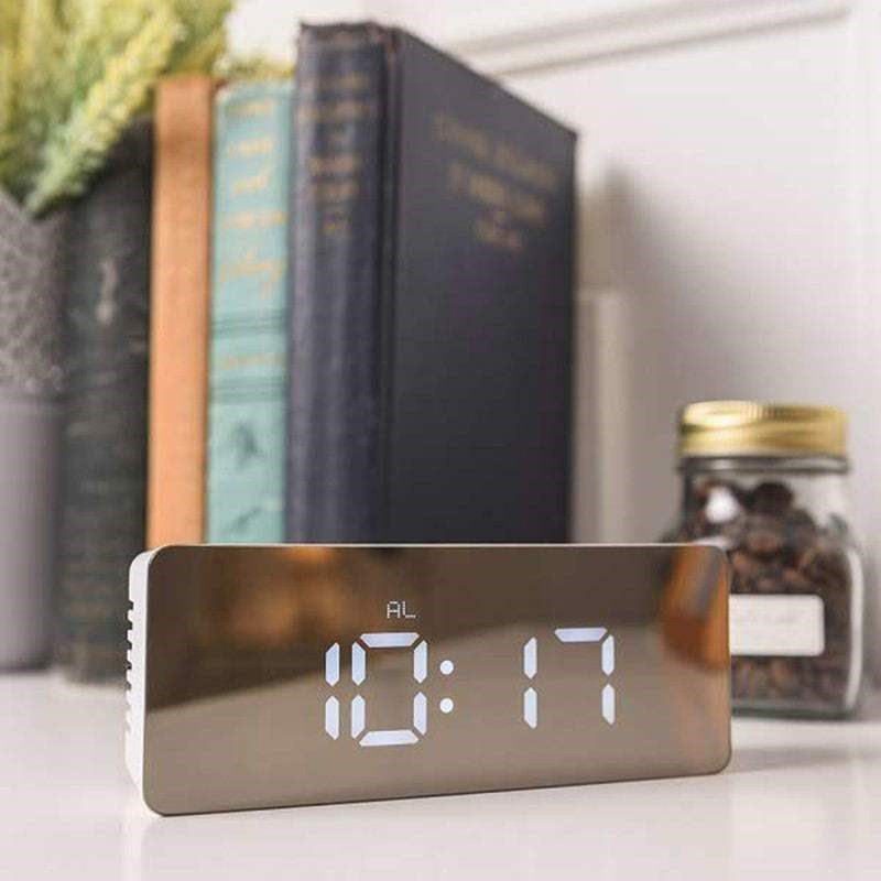 Digital Mirror Alarm Clock