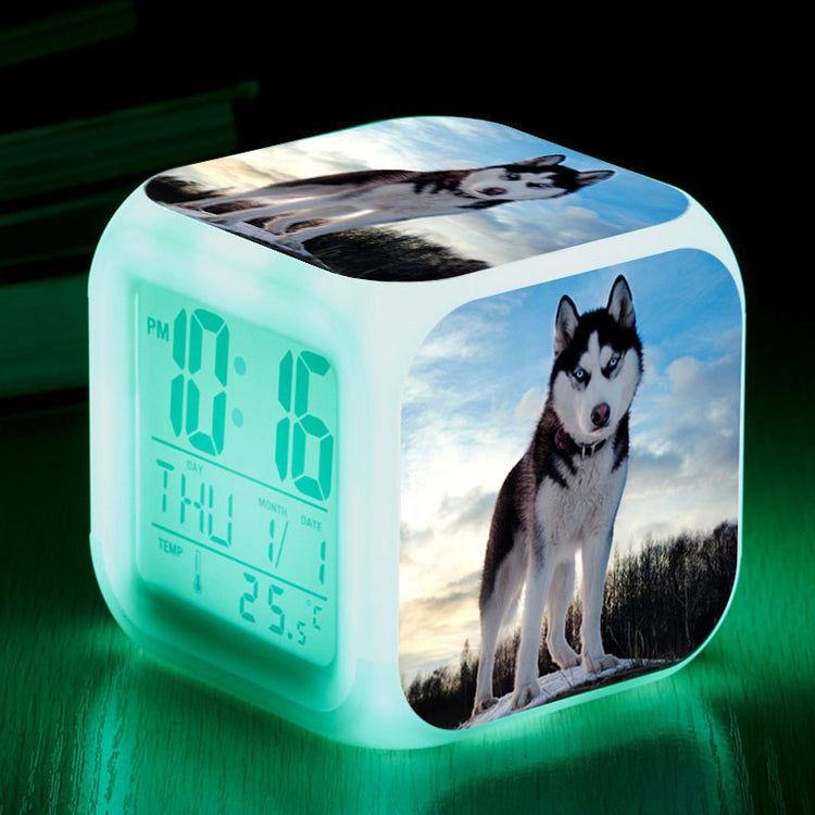 Husky LED Alarm Clock