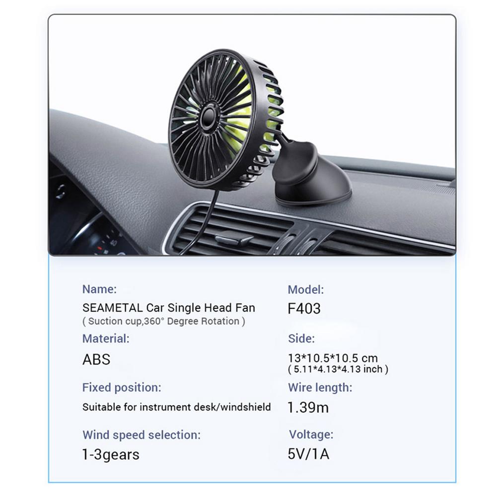 Car Mini Electric Fan