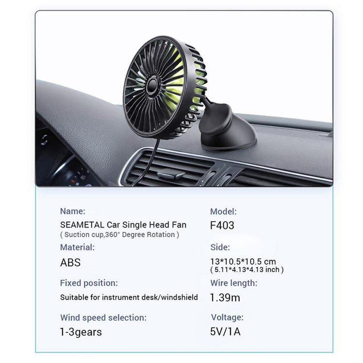 Car Mini Electric Fan