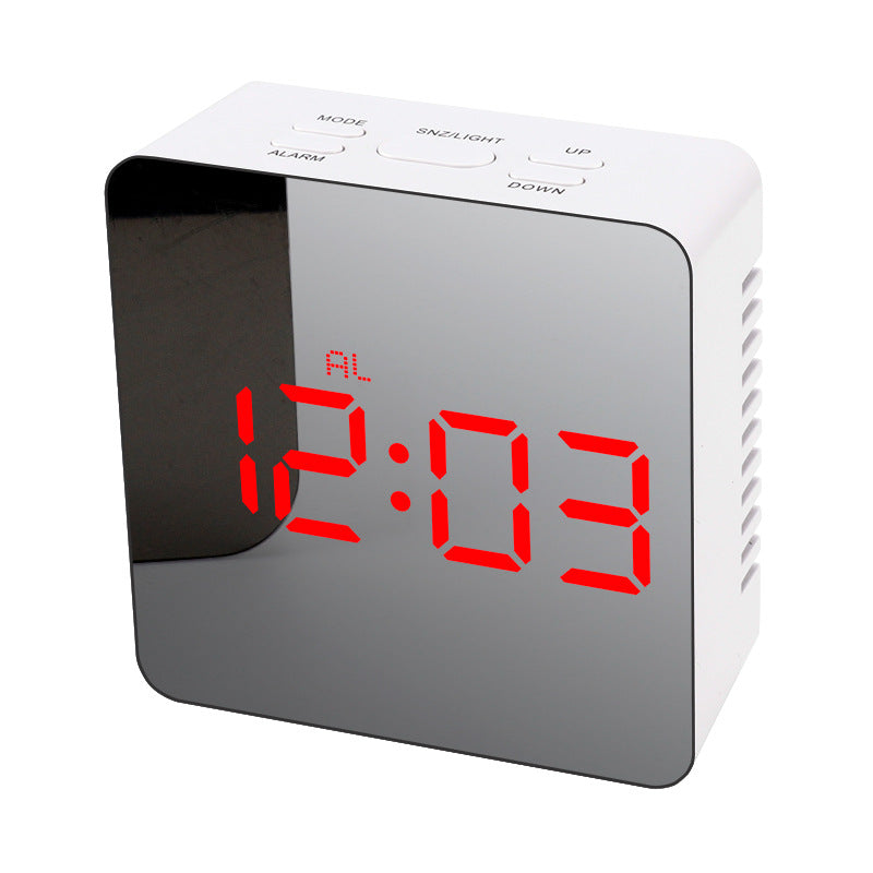 LED Mirror Alarm Clock