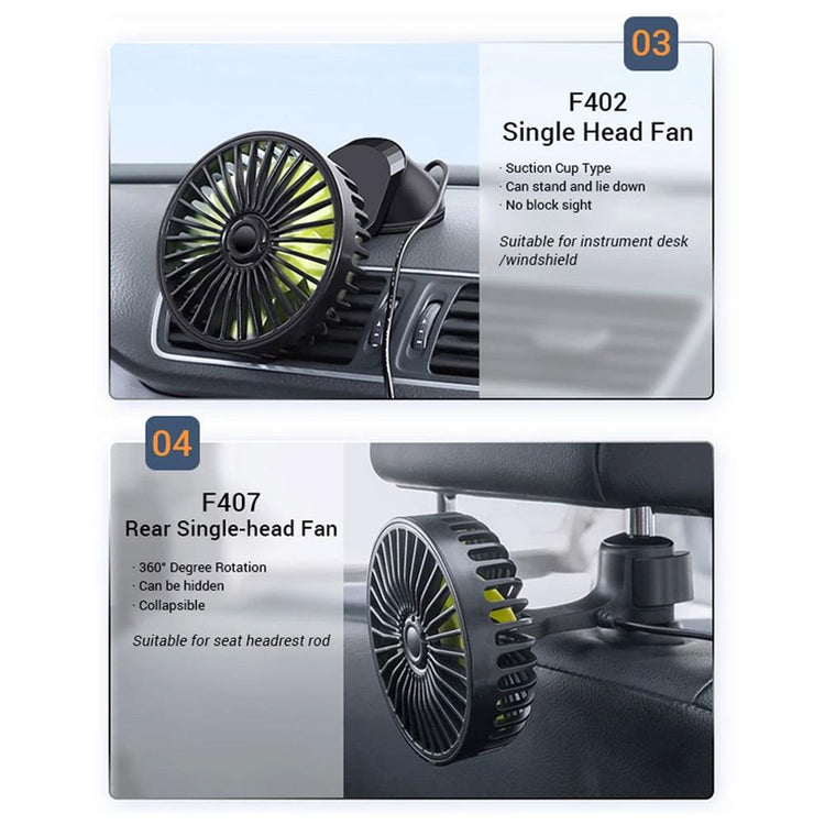 Car Mini Electric Fan